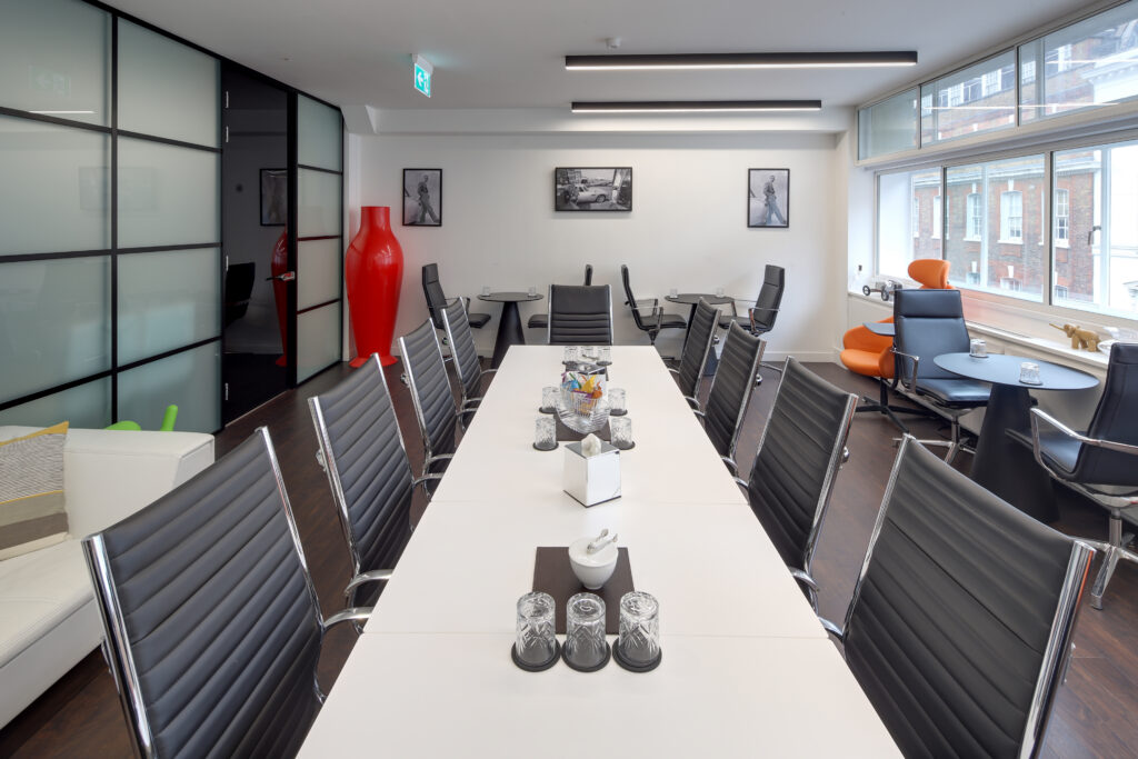 W1 Virtual Office Mayfair workspace